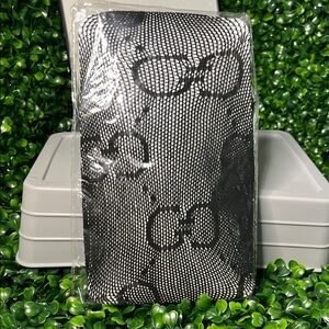 Black Patterned Stocking